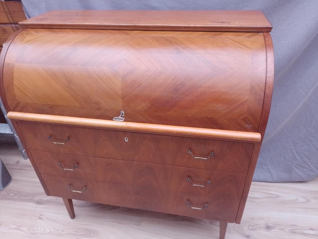 retro secretaire bureau egon ostergaard, Ophalen, Gebruikt