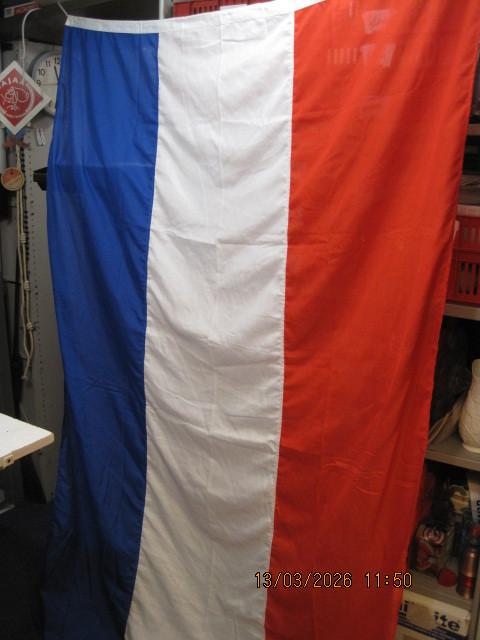 katoenen vlag nederland 140/220 cm (379), Diversen, Vlaggen en Wimpels, Ophalen of Verzenden, Zo goed als nieuw