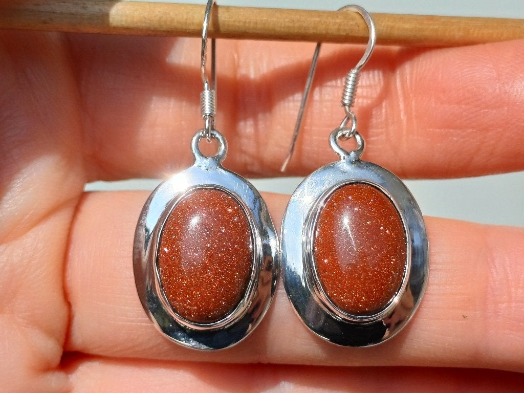 Vanoli 925 zilveren oorbellen met goudsteen, Daiva1973@hotmail.com, Hangers, Vanoli, Overige kleuren