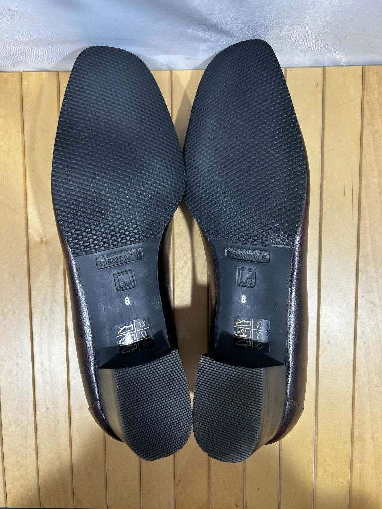 maat 42, Alexandria, tijdloze bruine loafers, Kleding | Dames, Alexandria, Schoenen met lage hakken, Bruin, Verzenden