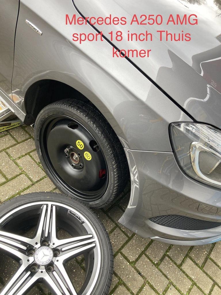Reservewiel Thuiskomer MERCEDES C E GLC X254 EQC 19 INCH, Auto-onderdelen, Banden en Velgen, Gebruikt, -, Banden en Velgen, Ophalen of Verzenden