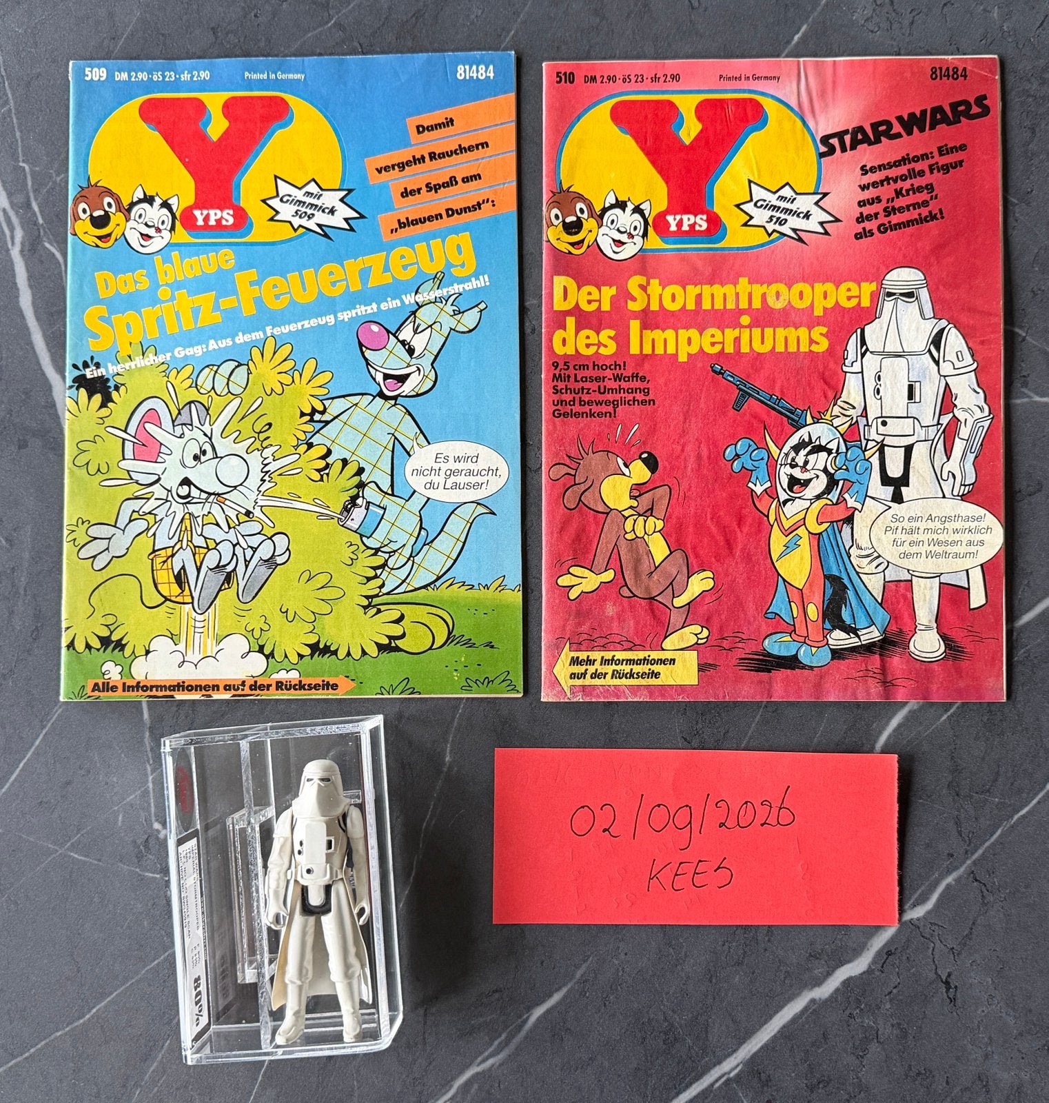 Vintage Star Wars Yps Hoth Stormtrooper met magazines, Verzamelen, Ophalen of Verzenden, Zo goed als nieuw, Actiefiguurtje