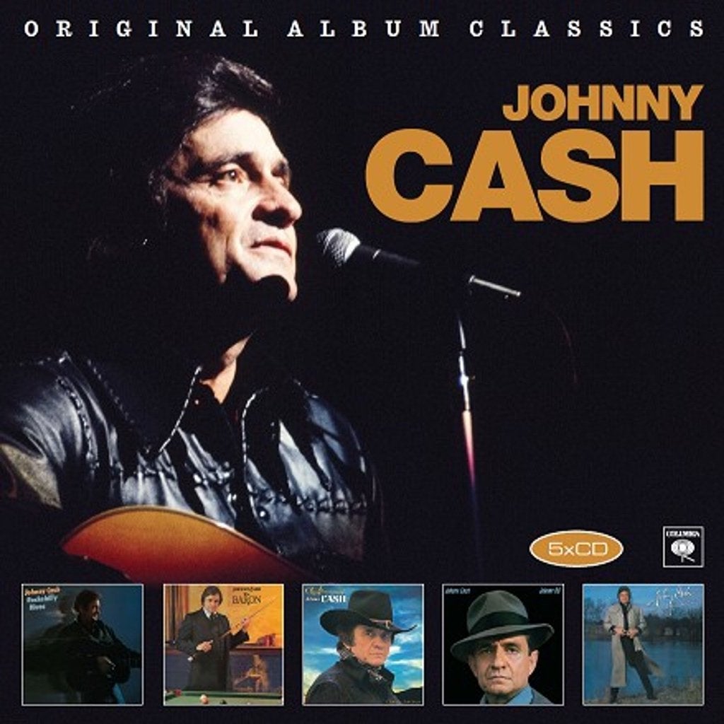 Johnny Cash - Original Album Classics - 5 CDs, Cd's en Dvd's, Cd's | Country en Western, Nieuw in verpakking, Verzenden