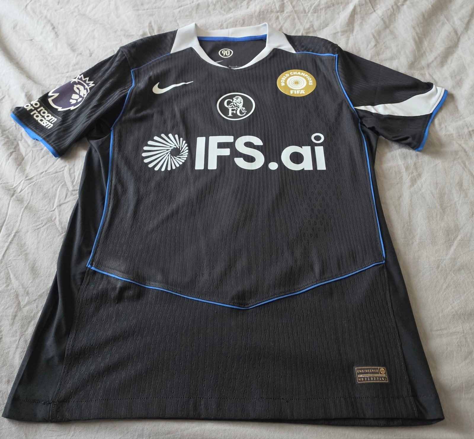 Nike Dri-Fit ADV Authentic Chelsea spelersversie shirt #8, Maat M, Ophalen of Verzenden, Zo goed als nieuw, Shirt