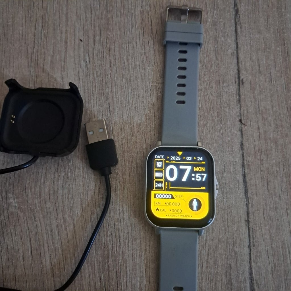 Smart horloge, Ophalen of Verzenden, Zo goed als nieuw, Zwart, Android