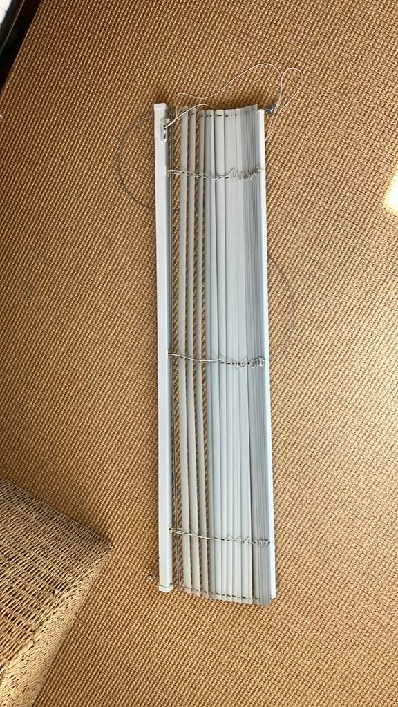 Luxaflex voor schuin dakraam velux, Huis en Inrichting, Ophalen, Gebruikt, 100 tot 150 cm, Wit