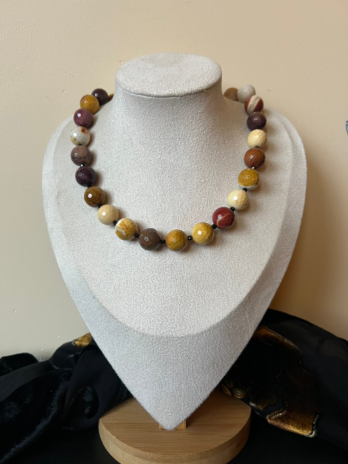 Jaspis mookaiet beschermt vertrouwen doelgericht aarden, Sieraden, Tassen en Uiterlijk, Magnolia11, Nieuw, Ophalen of Verzenden