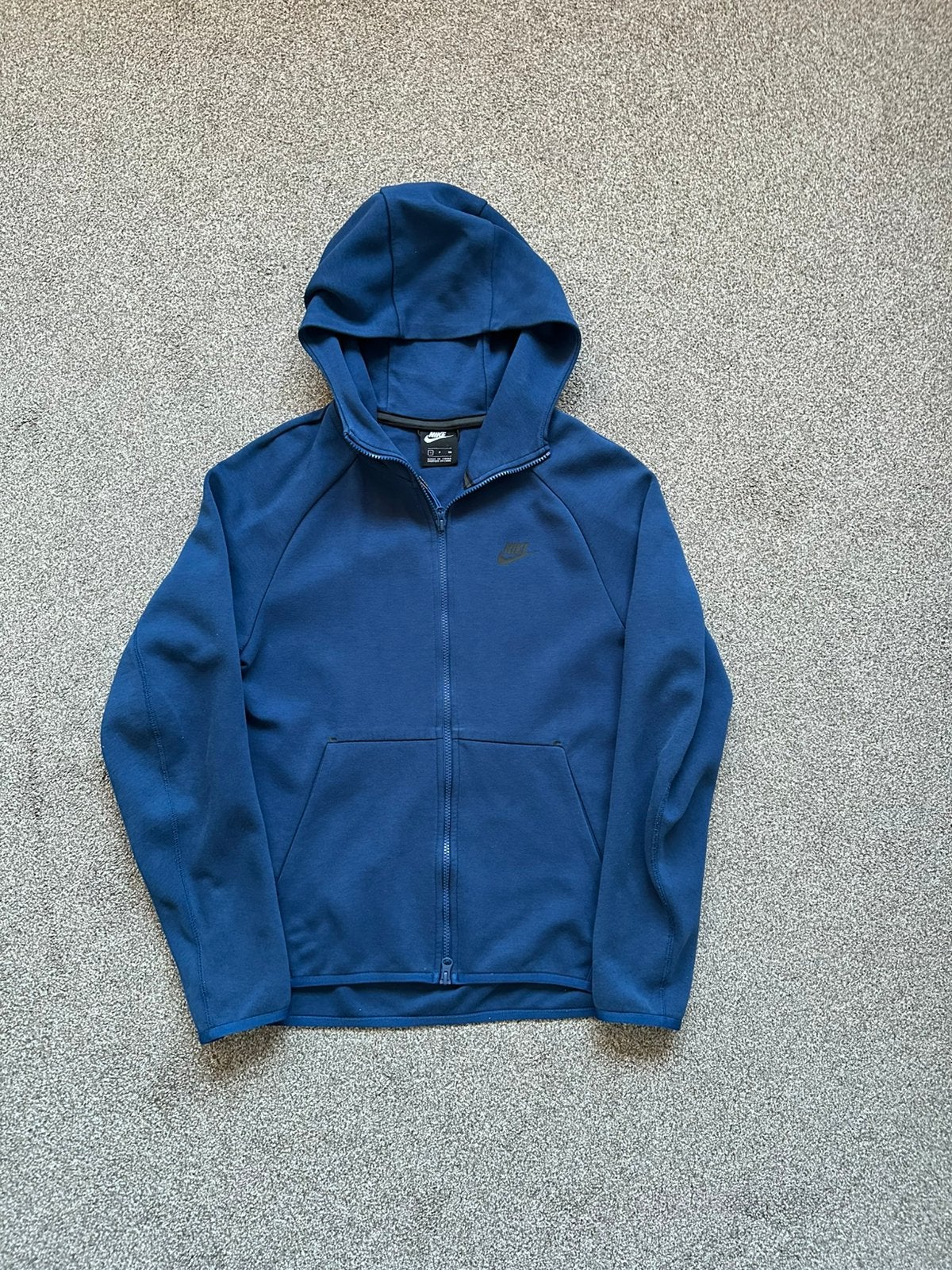 Nike tech vest, Verzenden, Zo goed als nieuw, Maat 46 (S) of kleiner, Blauw