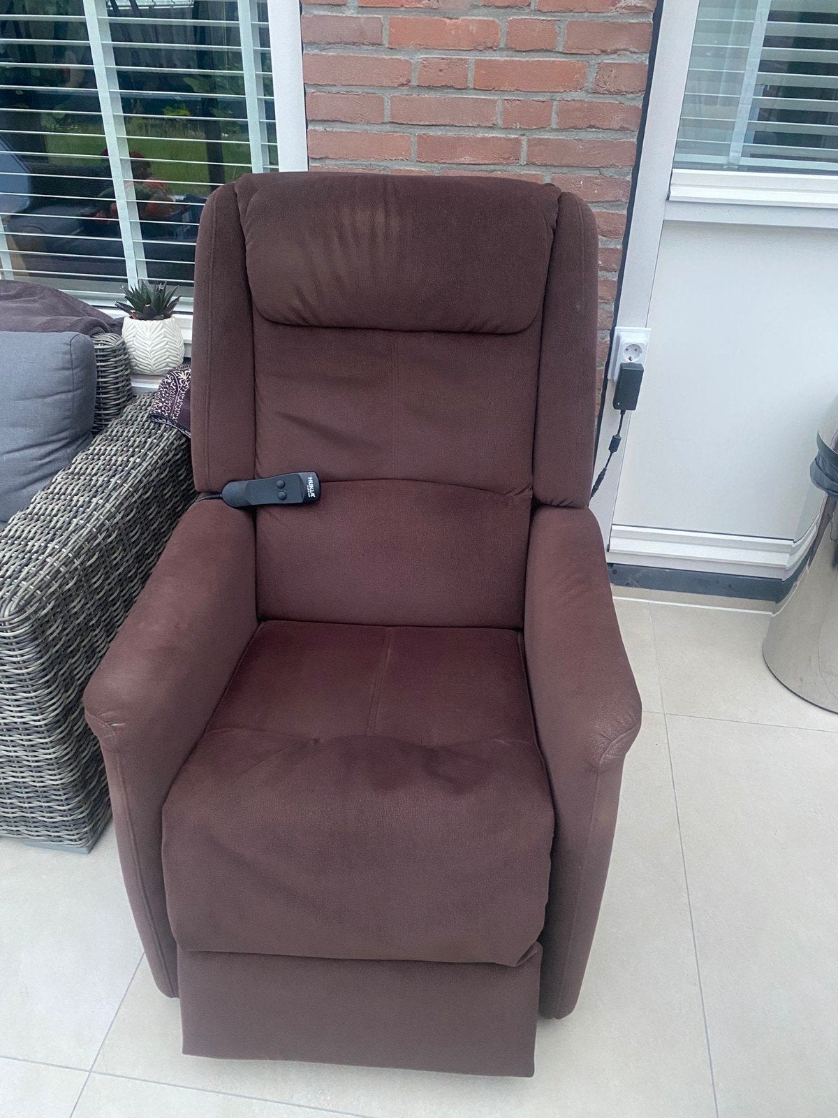 HUKLA Relaxfauteuil Tradition Express met afstandsbediening, Ophalen of Verzenden, Zo goed als nieuw, 75 tot 100 cm