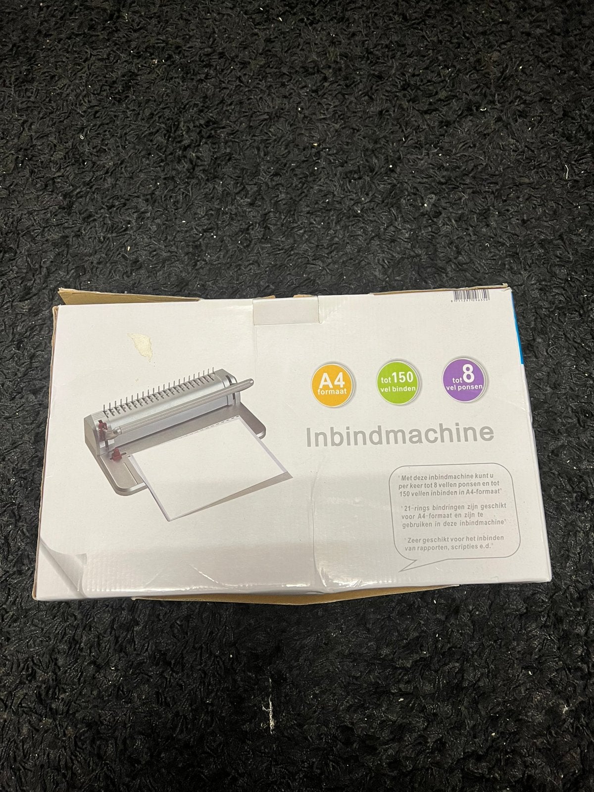 Inbindmachine (nieuw), Ophalen of Verzenden, Zo goed als nieuw