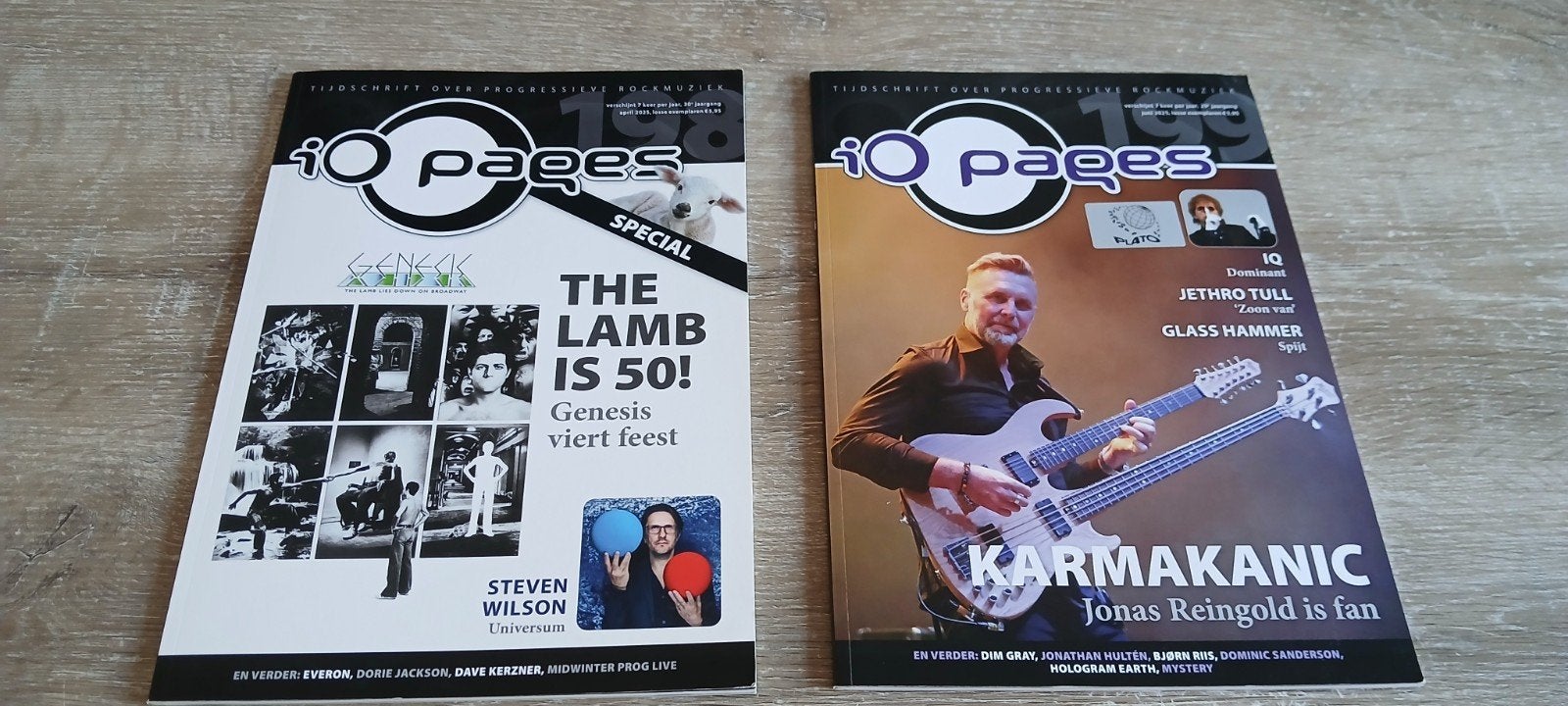 april juni 2025 io Pages Tijdschrift Progressieve Rockmuziek, Ophalen of Verzenden, Zo goed als nieuw, Muziek, Film of Tv