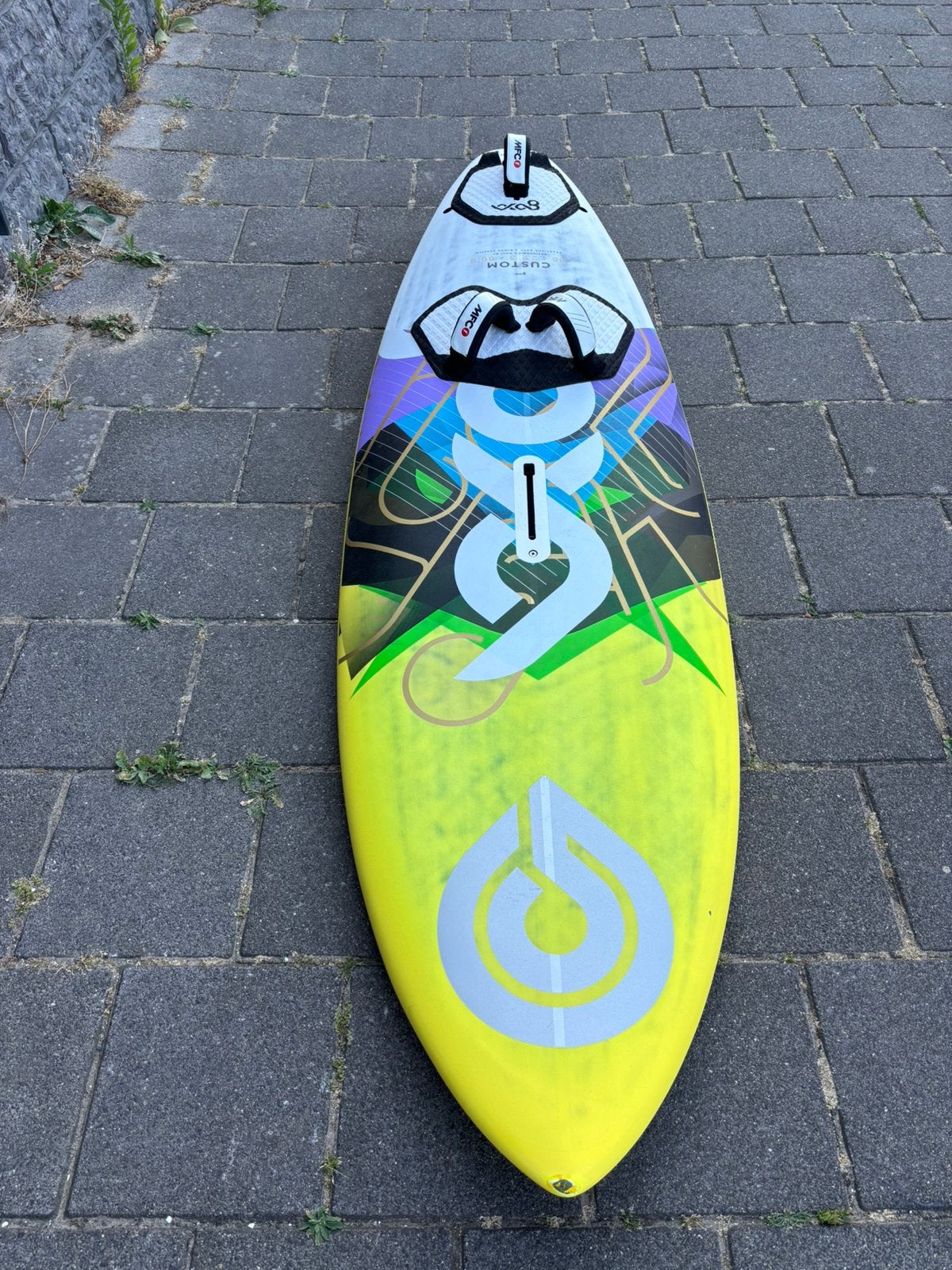 Goya custom quad 116 liter, Gebruikt, Minder dan 250 cm, Met vin(nen), Plank