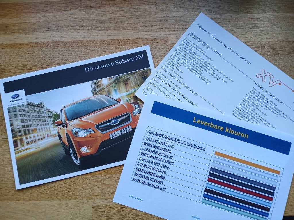 SUBARU XV, Ophalen of Verzenden, Zo goed als nieuw, Overige merken, Subaru