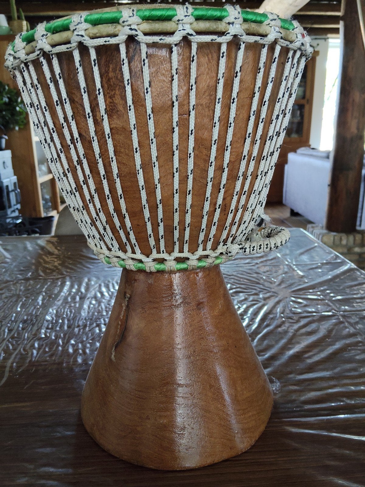 Mooie handgemaakte Djembe, Afrikaanse trommel, Ophalen of Verzenden, Gebruikt, Trommel