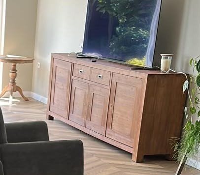 Dressoir en tafel, Ophalen, Gebruikt, 25 tot 50 cm, 150 tot 200 cm