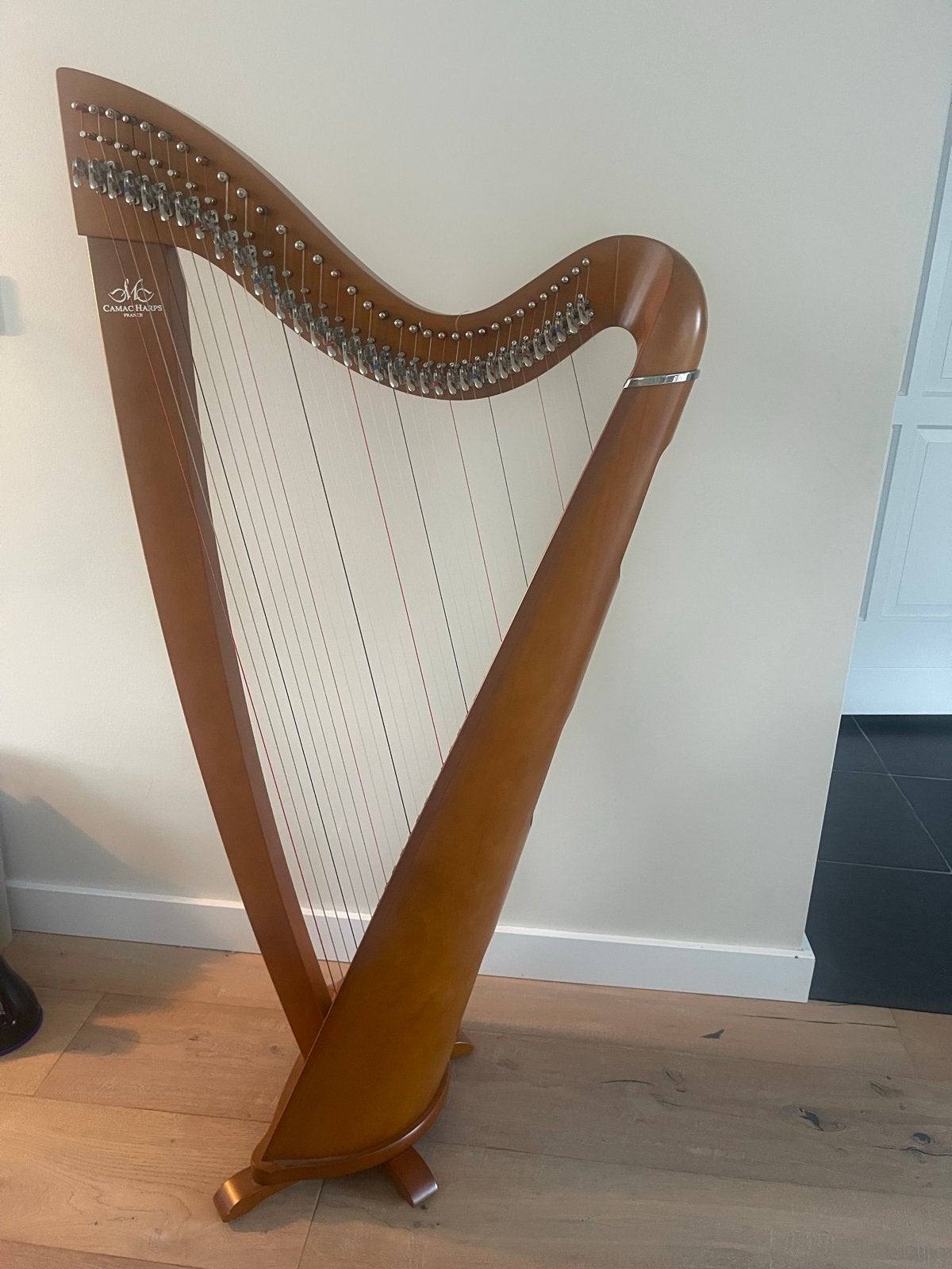 Camac Telenn V1380  Harp - Zo goed als nieuw, Muziek en Instrumenten, Snaarinstrumenten | Harpen, Ophalen, Zo goed als nieuw