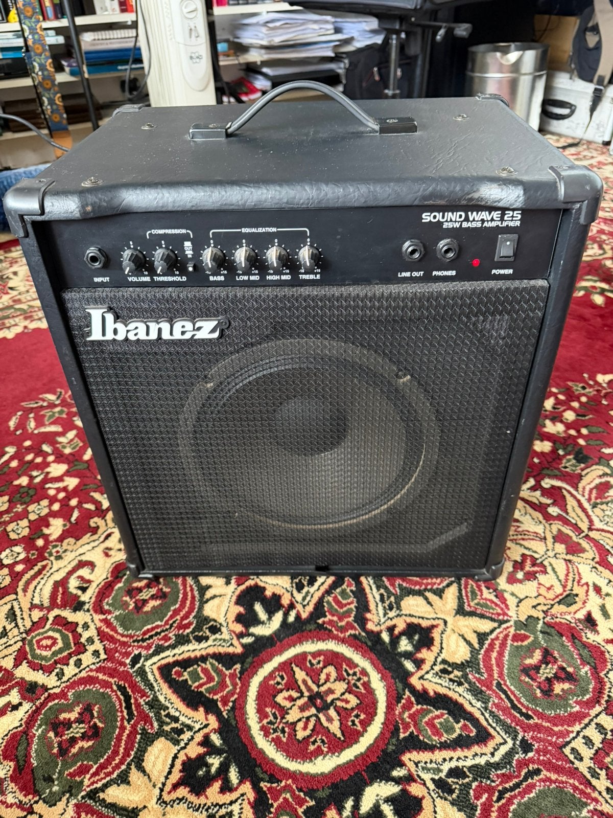 Ibanez Soundwave 25 basversterker, Ophalen, Zo goed als nieuw, Minder dan 50 watt