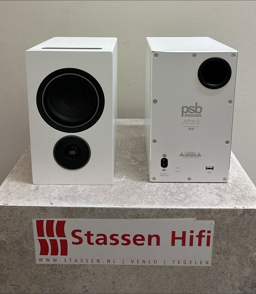 PSB Speakers Alpha iQ webshopretour, Ophalen of Verzenden, Zo goed als nieuw, Boekenplank luidspreker, Overige merken