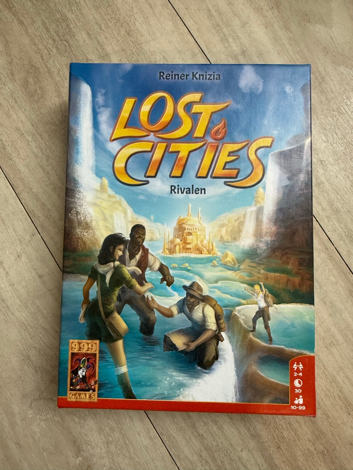 Lost Cities: Rivalen - Strategisch kaartspel van Reiner Kniz, Hobby en Vrije tijd, Een of twee spelers, Ophalen, Zo goed als nieuw