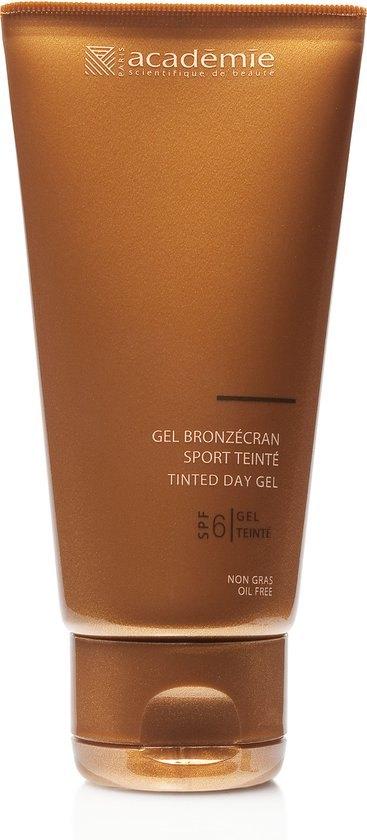 Académie Gel Bronzécran Spf6 - 75 ml 2 stuks, Gehele gezicht, Beige, Nieuw, Ophalen of Verzenden