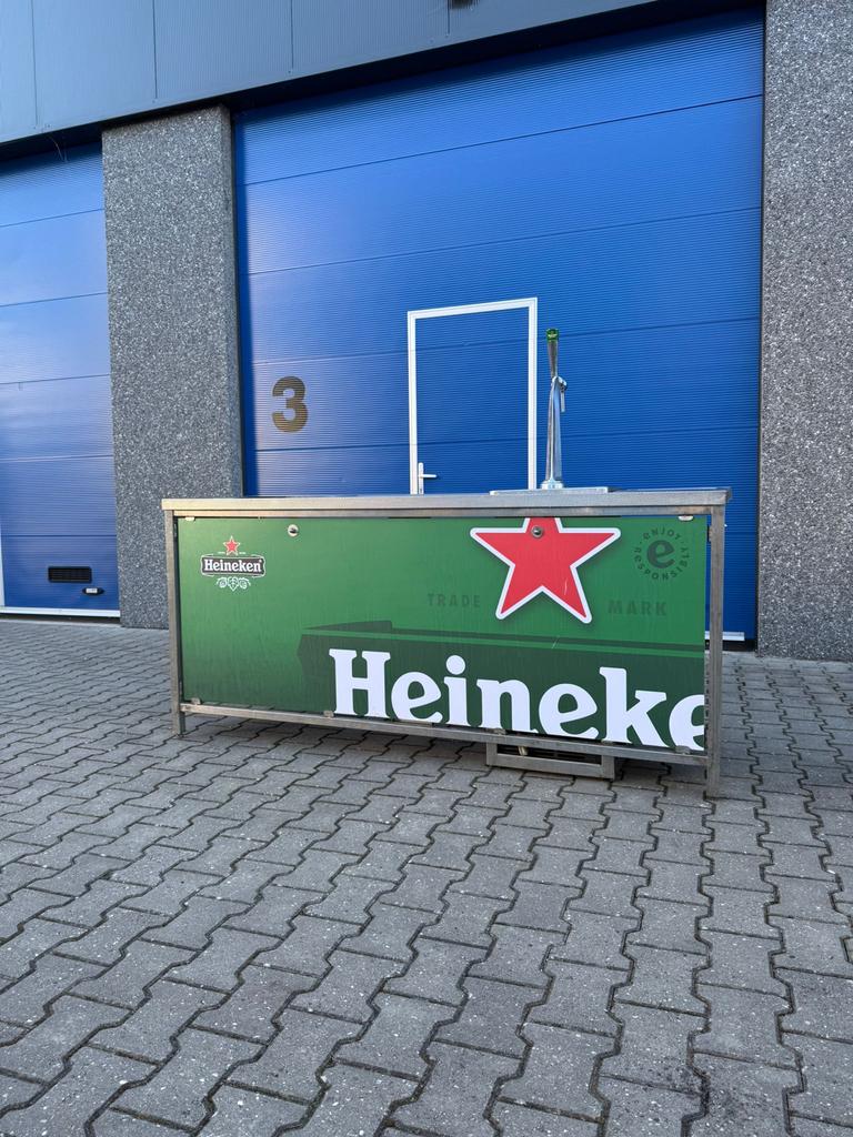 Heineken Mobiele Tapbar te Huur - Perfect voor Feesten!, Ophalen, Zo goed als nieuw