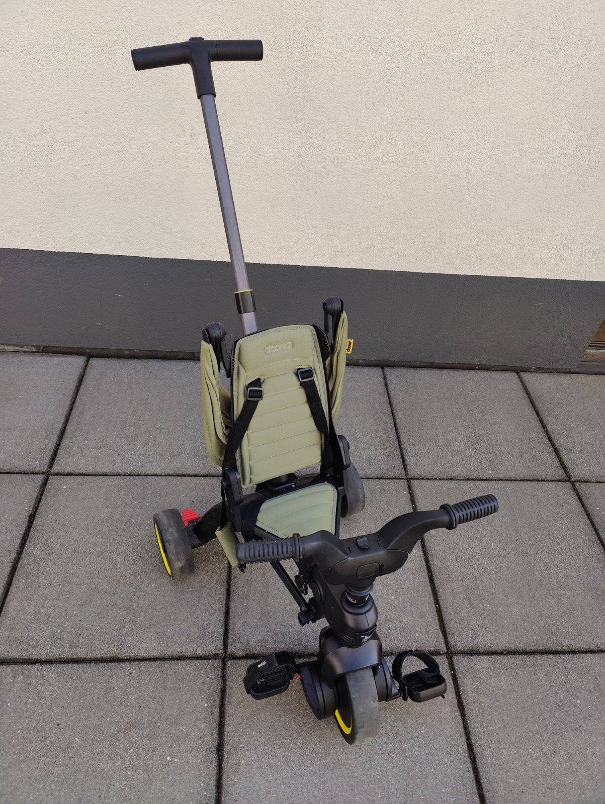 Doona Liki Trike S3 Groene Driewieler, Ophalen of Verzenden, Zo goed als nieuw, Velgrem, Doona