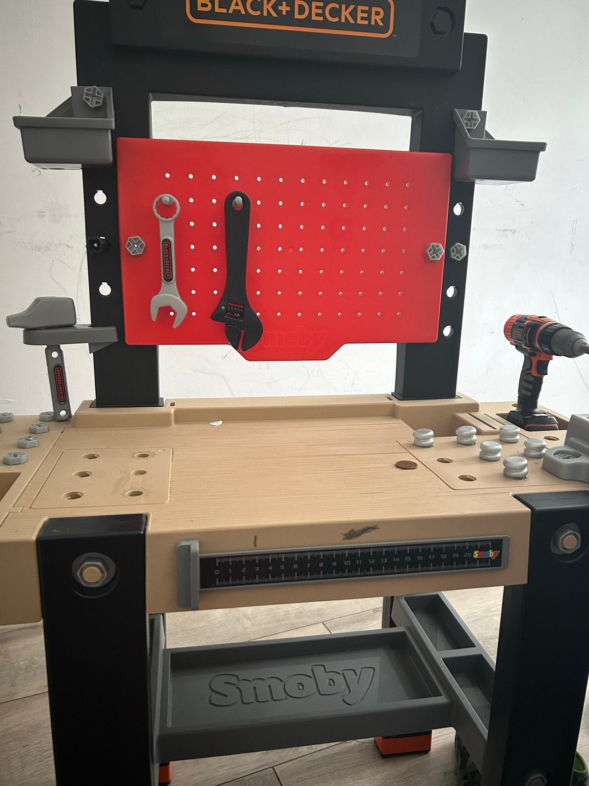 GRATIS Black+Decker Smoby Werkbank voor kinderen, Ophalen of Verzenden, Gebruikt, Bouwen