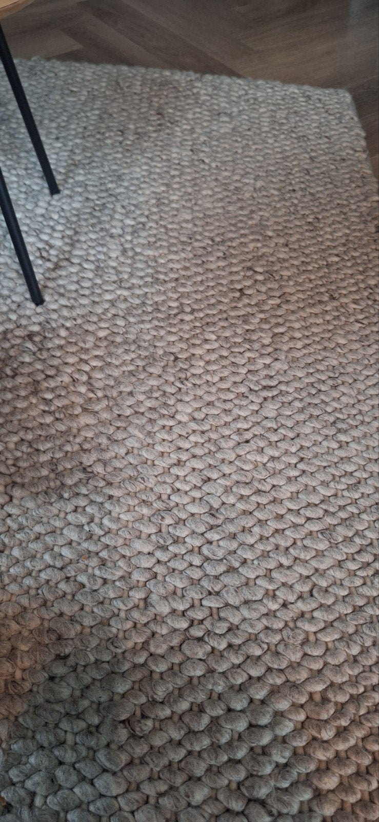Wollen Vloerkleed Ikea 160x230 cm -, Ophalen, Gebruikt, 150 tot 200 cm, 200 cm of meer
