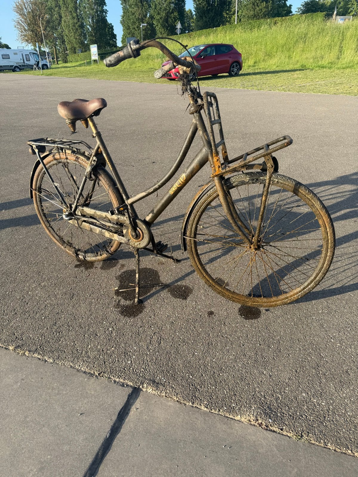 Oude fiets - opknapper of voor onderdelen, Ophalen, Terugtraprem, Sparta, Versnellingen