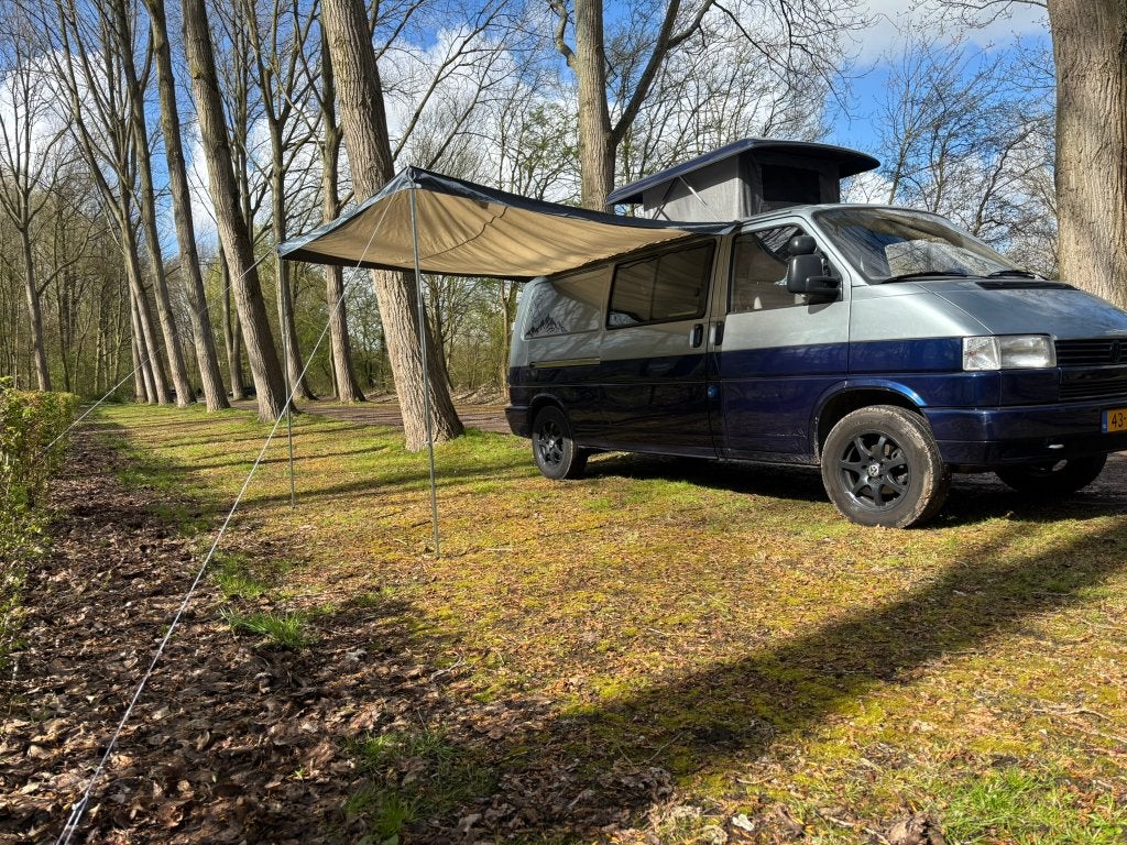 Verlengde Vw camper 1994 (stuurbekr, APK 2028, Roestvrij), Caravans en Kamperen, Campers, Volkswagen, Tot en met 2, Particulier