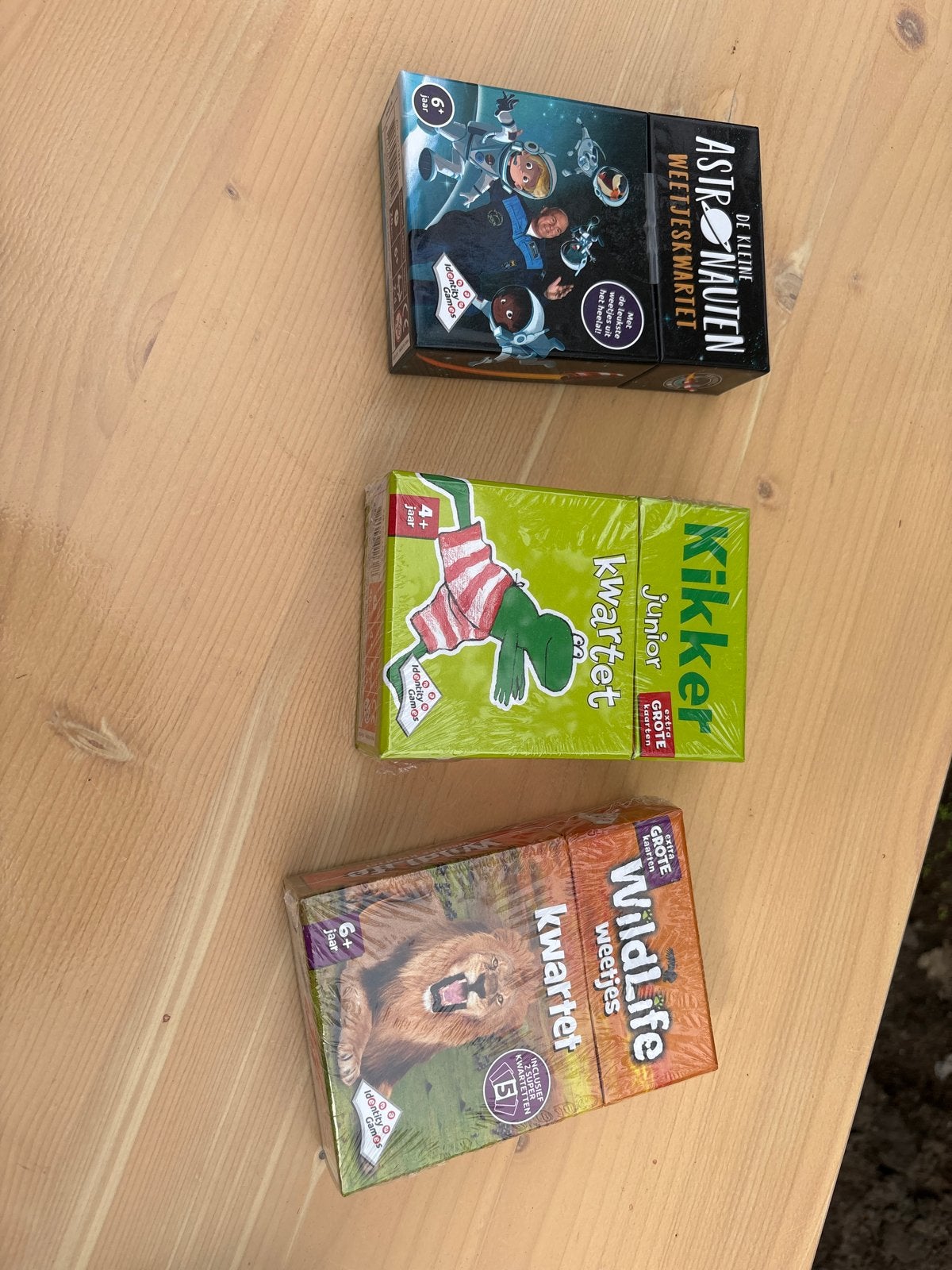 Kwartet :De Kleine Astronauten, Kikker Junior, Wildlife, Drie of vier spelers, Ophalen of Verzenden, Nieuw