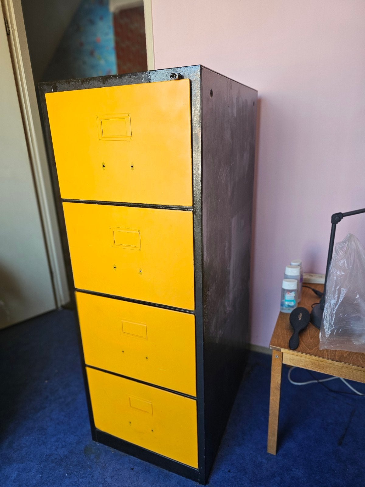 Metalen archiefkast, Ophalen, Minder dan 50 cm, Gebruikt, 100 tot 150 cm