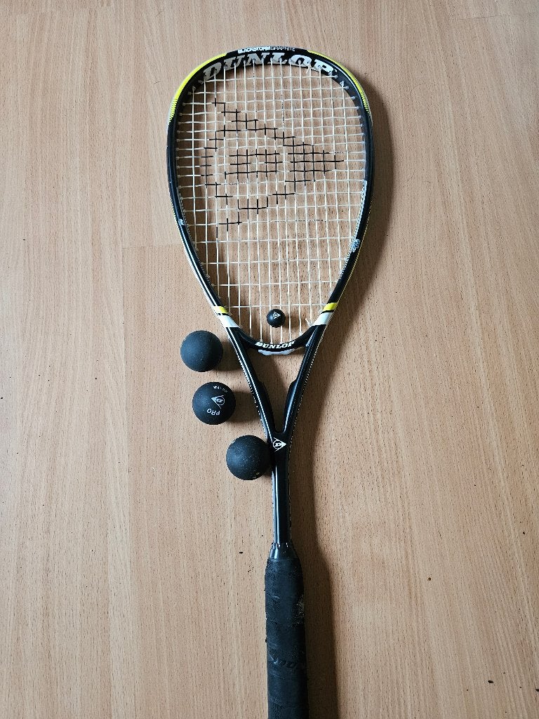 Squash, Ophalen, Gebruikt, Racket