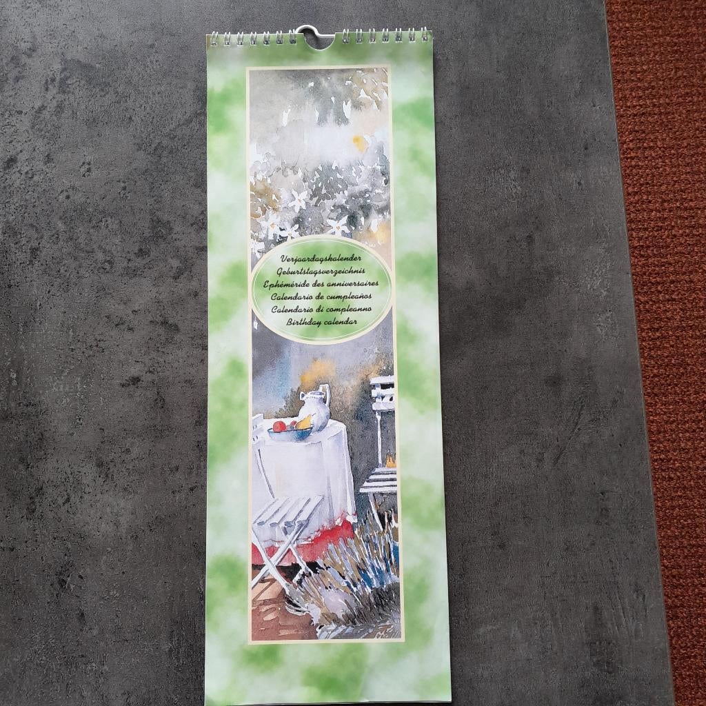 verjaardagskalender. Nieuw., Ophalen of Verzenden, Maandkalender, Nieuw