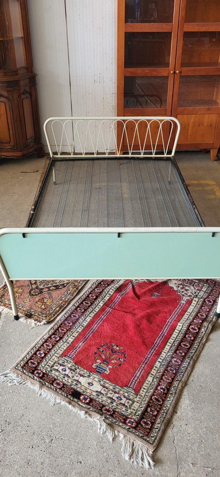Vintage Rawi Antiek Bed - Een Persoons, Ophalen of Verzenden