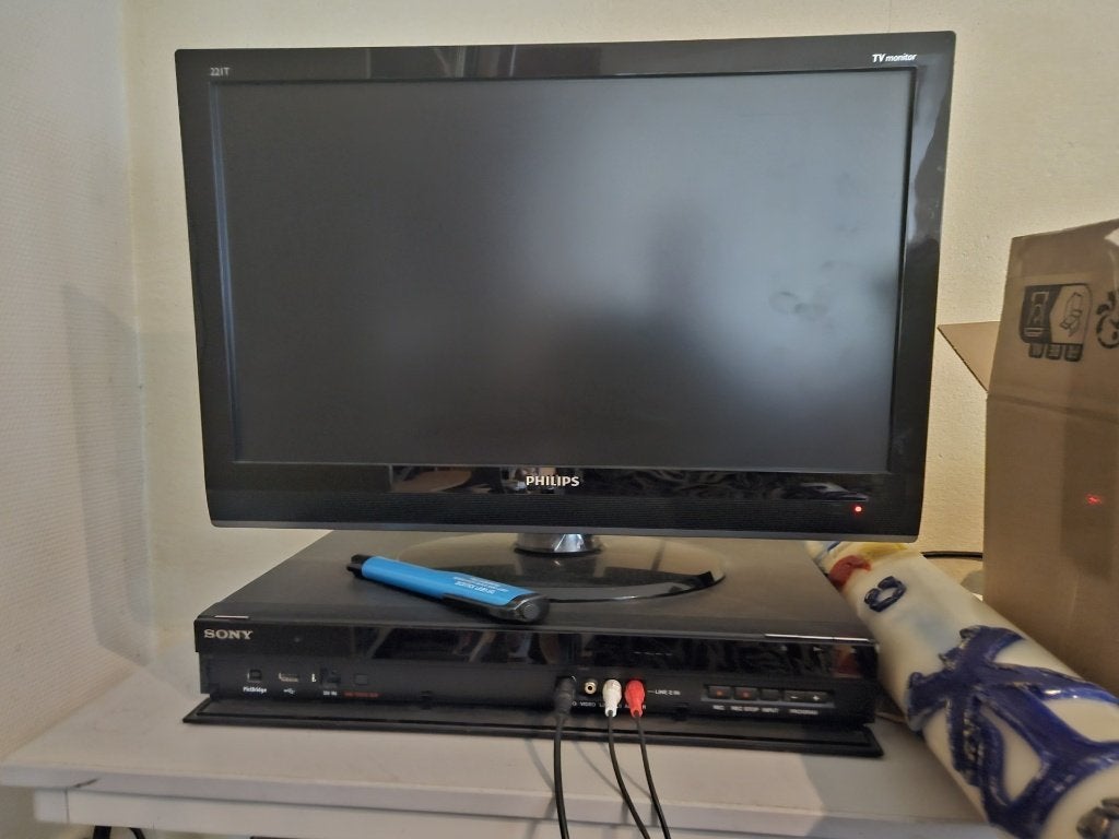 Sony dvd recorder (vintage) met Philips tv monitor, Audio, Tv en Foto, Dvd-spelers, Ophalen, Gebruikt, Dvd-recorder, Sony