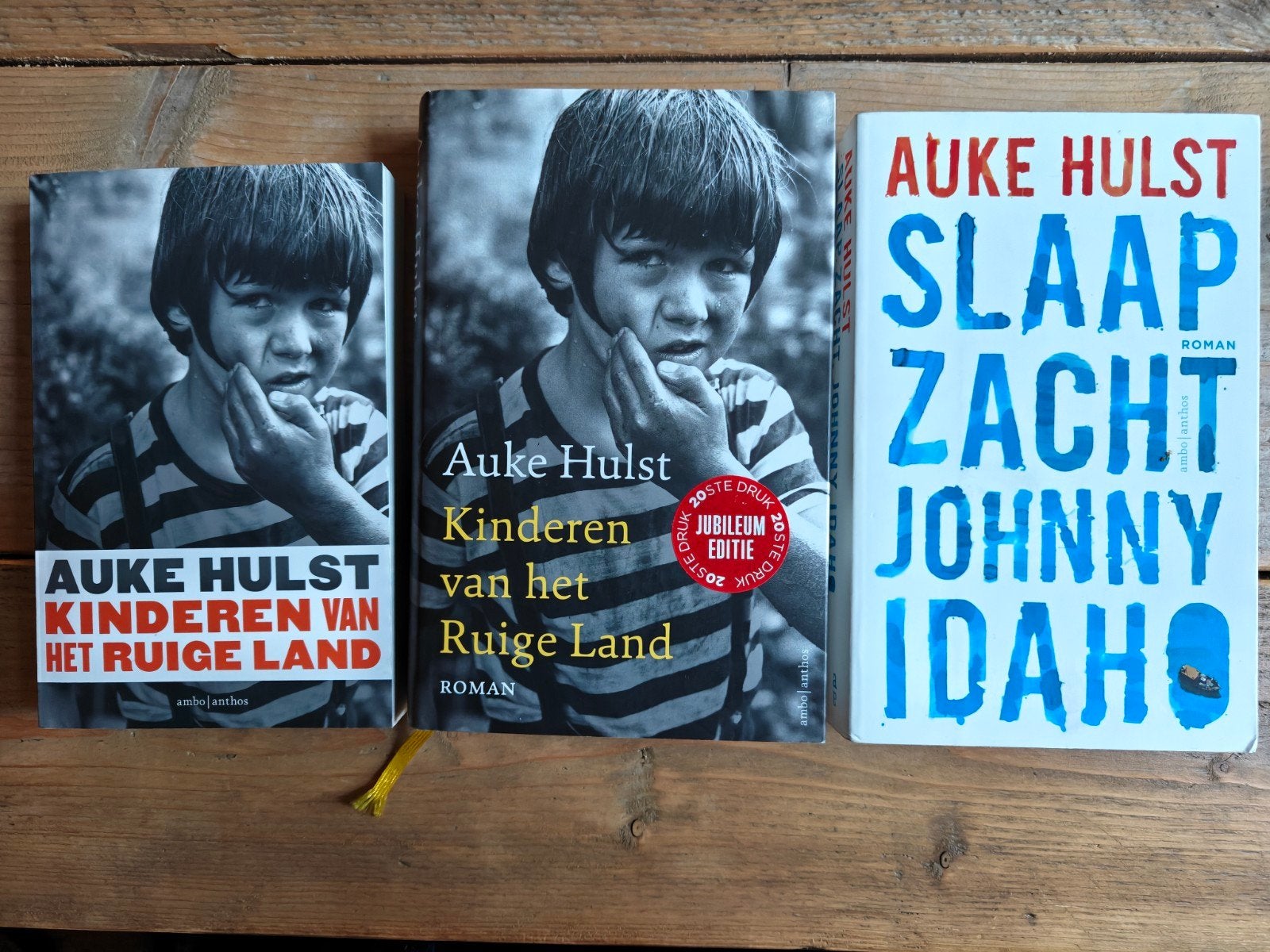 3 Boeken van Auke Hulst., Ophalen of Verzenden, Gelezen