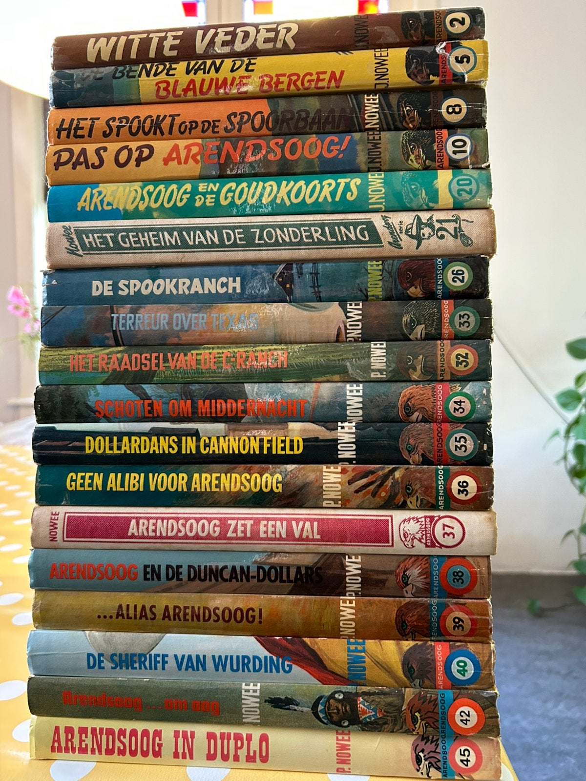 Arendsoogserie, Ophalen, Gelezen