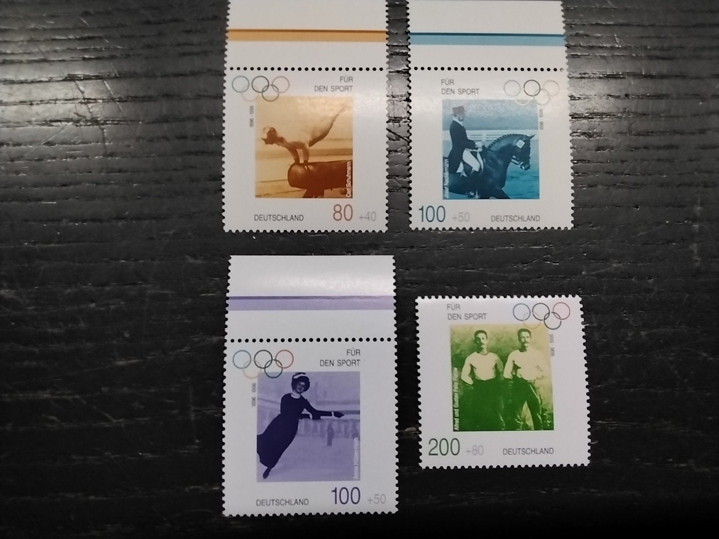 26275 Duitsland toeslagzegels olympische spelen 1996, Postzegels en Munten, Ophalen of Verzenden, 1990 tot heden, Postfris