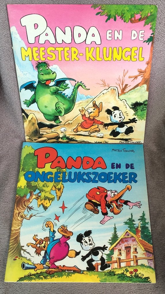 Panda, Ophalen of Verzenden, Zo goed als nieuw, Marten Toonder studios, Meerdere stripboeken