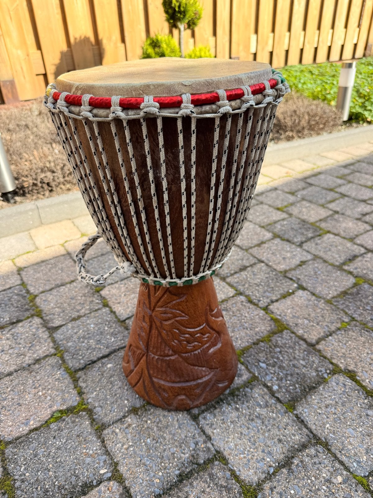 Kleine Djembe hand gemaakt origineel, Muziek en Instrumenten, Ophalen of Verzenden, Zo goed als nieuw, Trommel