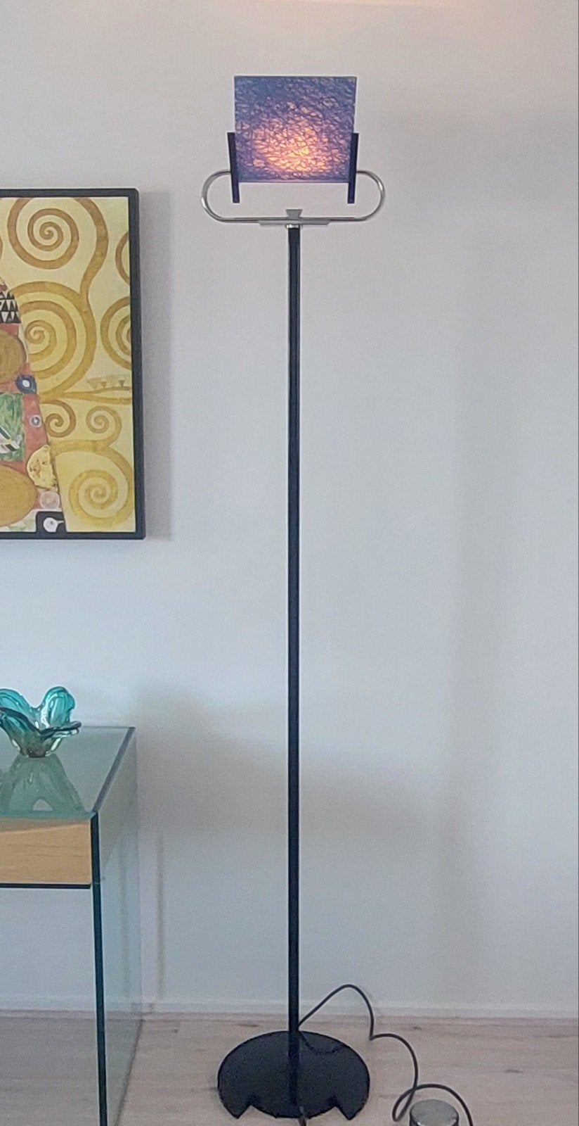 Arteluce Triana vloerlamp – Perry King & Santiago Miranda, Ophalen, Zo goed als nieuw, Glas, 150 tot 200 cm