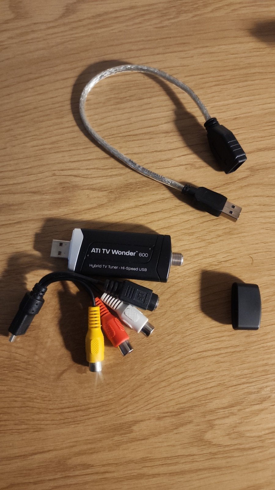 ATI TV Wonder 600 Hybrid TV Tuner - Hi-Speed USB, Audio, Tv en Foto, Audiokabels en Televisiekabels, Gebruikt, Overige kabels