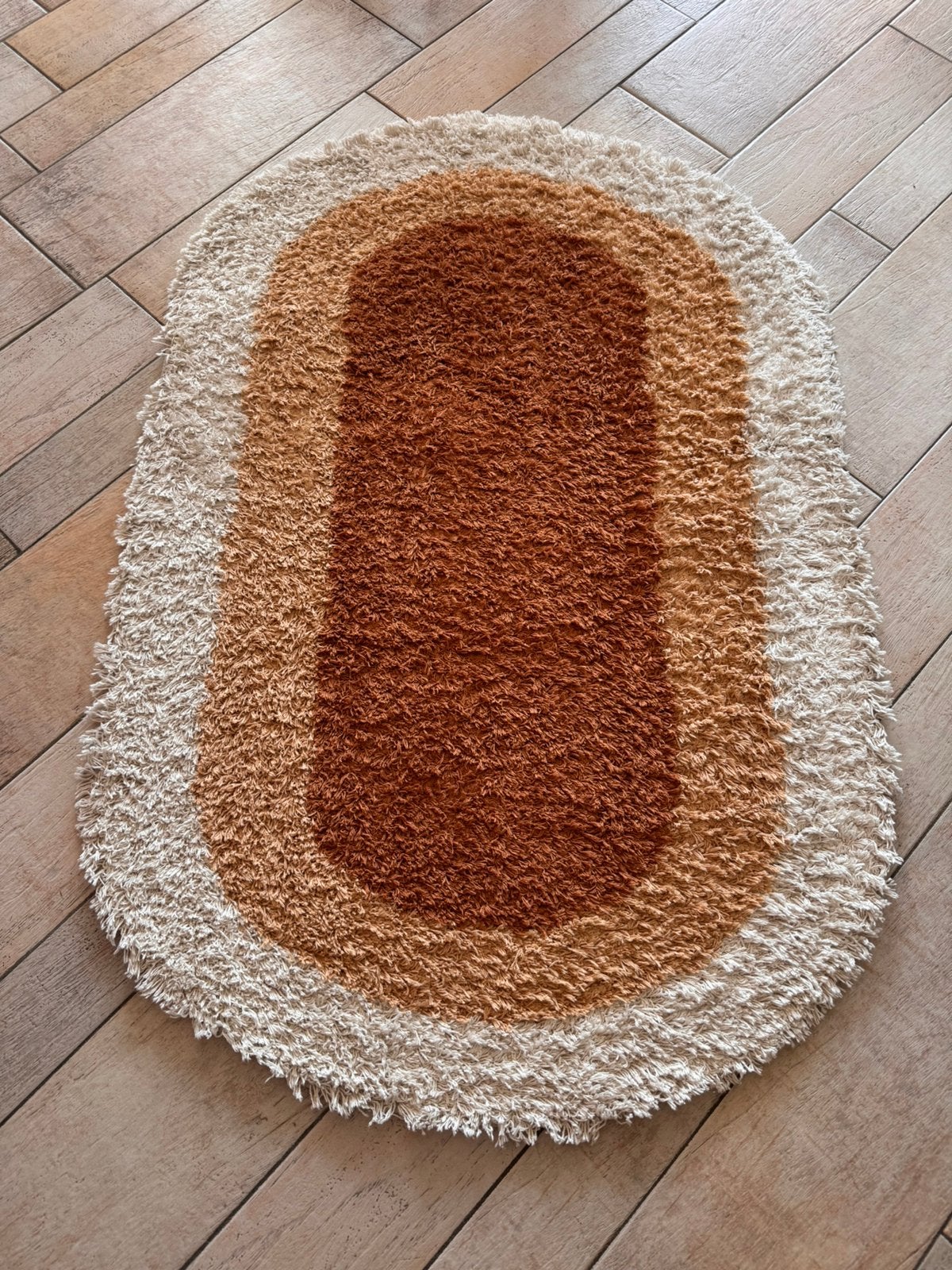 Vloerkleed 120 x 80 cm, Meerkleurig, Ophalen of Verzenden, Zo goed als nieuw, Kleed of Kussen