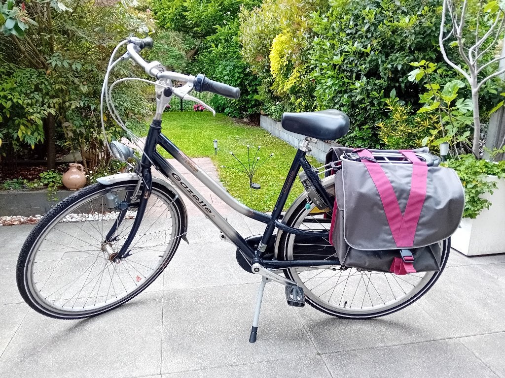 gazelle orange damesfiets, Fietsen en Brommers, Fietsen | Dames | Damesfietsen, Ophalen, Versnellingen, Gazelle, 53 tot 56 cm