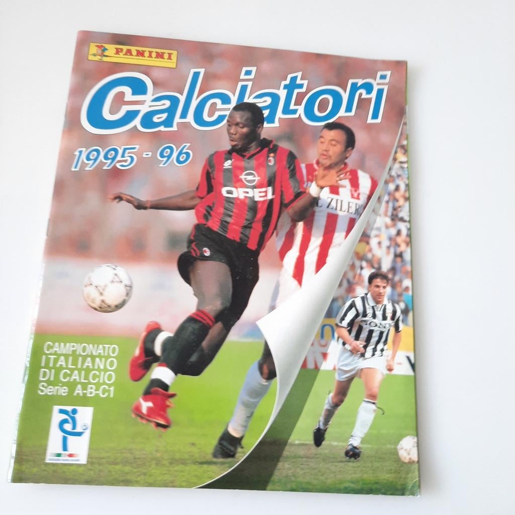 PANINI 1995-96 CALCIATORI  ITALIË  LEEG ALBUM, Ophalen of Verzenden, Zo goed als nieuw, Buitenlandse clubs, Poster, Plaatje of Sticker