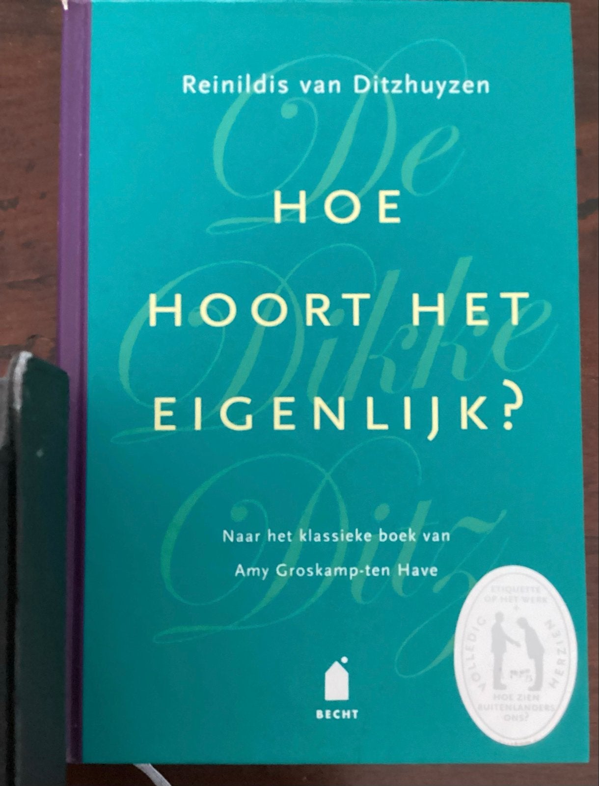 Hoe Hoort Het Eigenlijk? - Reinildis van Ditzhuyzen, Ophalen of Verzenden, Zo goed als nieuw, Nederland