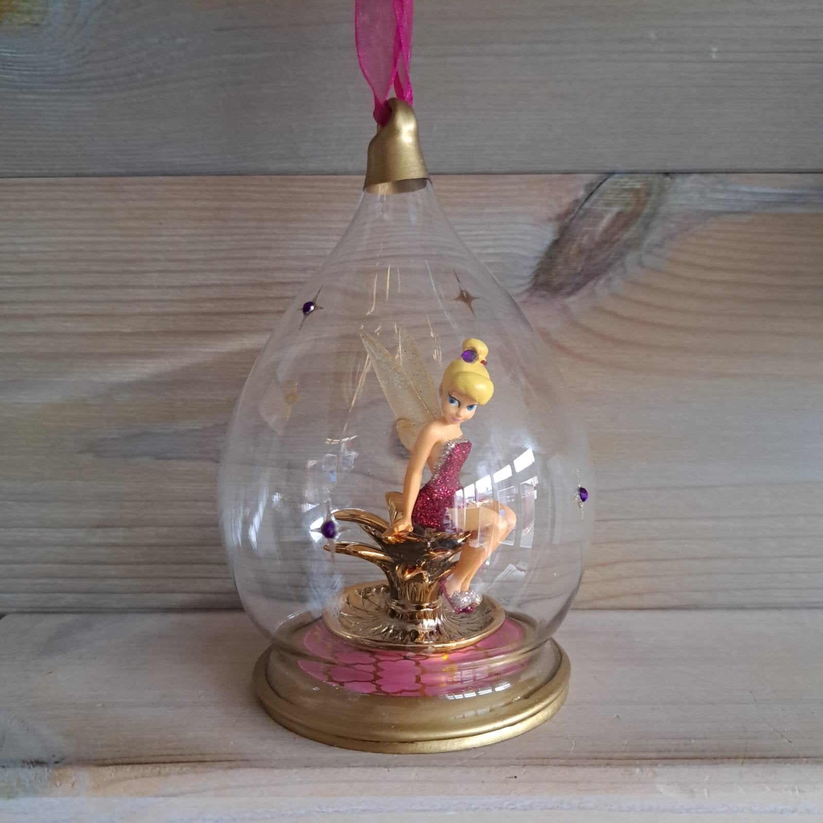 Disney Limited edition Tinkerbell ornament, Ophalen of Verzenden, Overige figuren, Nieuw, Beeldje of Figuurtje