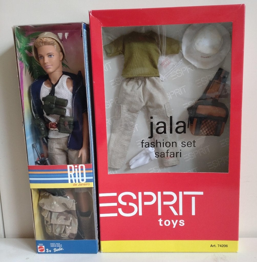 Collectors item Ken als militair, tropen kleding voor Barbie, Kinderen en Baby's, Ophalen of Verzenden, Nieuw, Barbie
