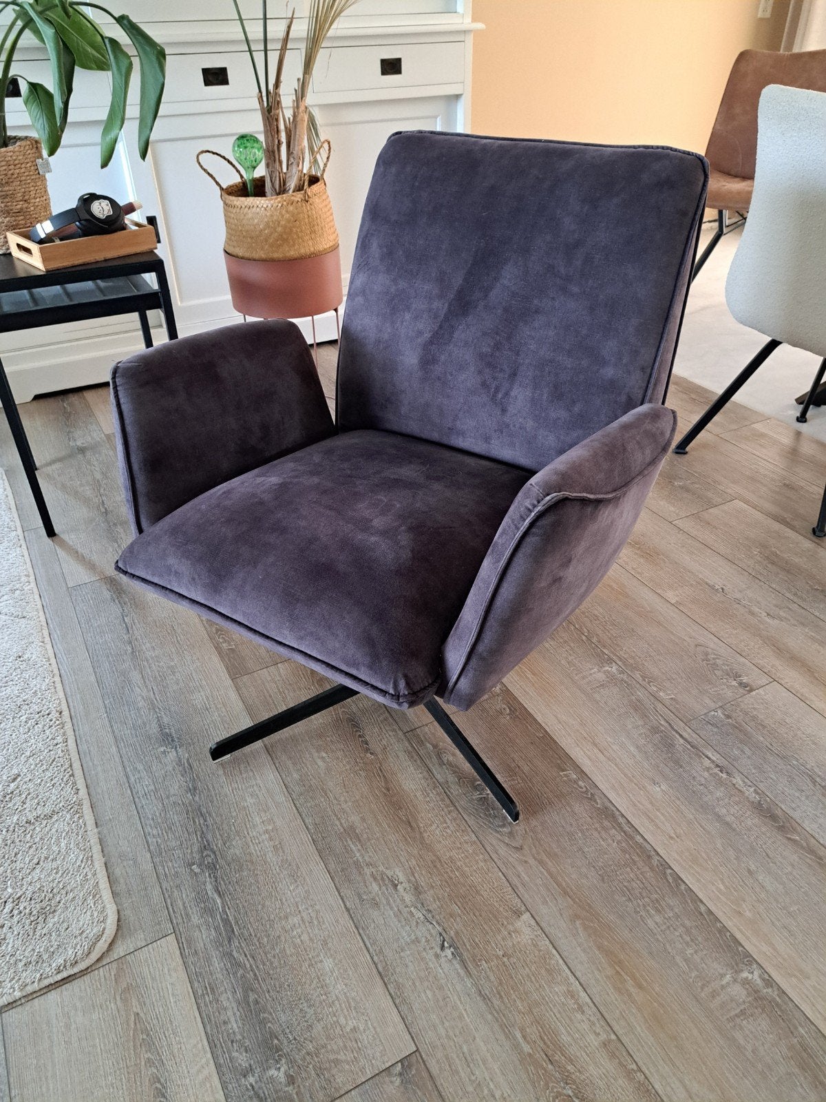Draaifauteuil/draaistoel, in prima staat., Huis en Inrichting, Ophalen, Eén